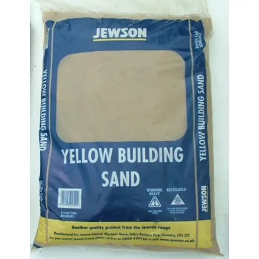 Yellow Building Sand Handy Bag 25kg